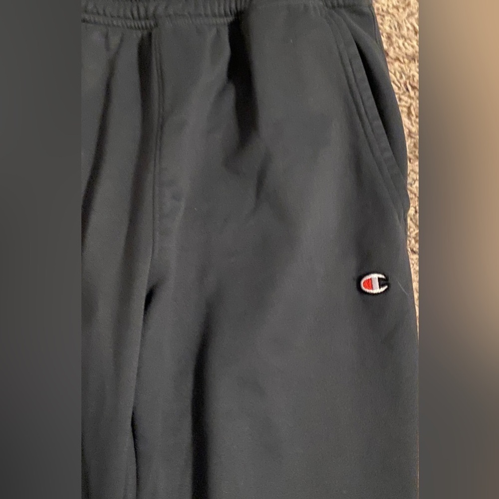 Champion Men’s Grey Run Joggers, Small - Picture 2 of 4